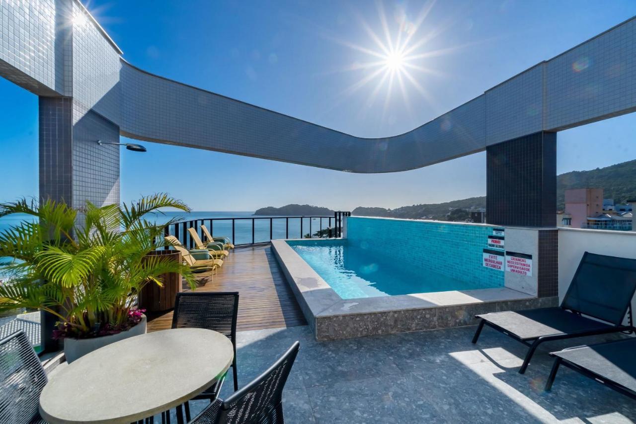 Confortavel Loft Em Condominio Com Piscina Bombinhas Buitenkant foto