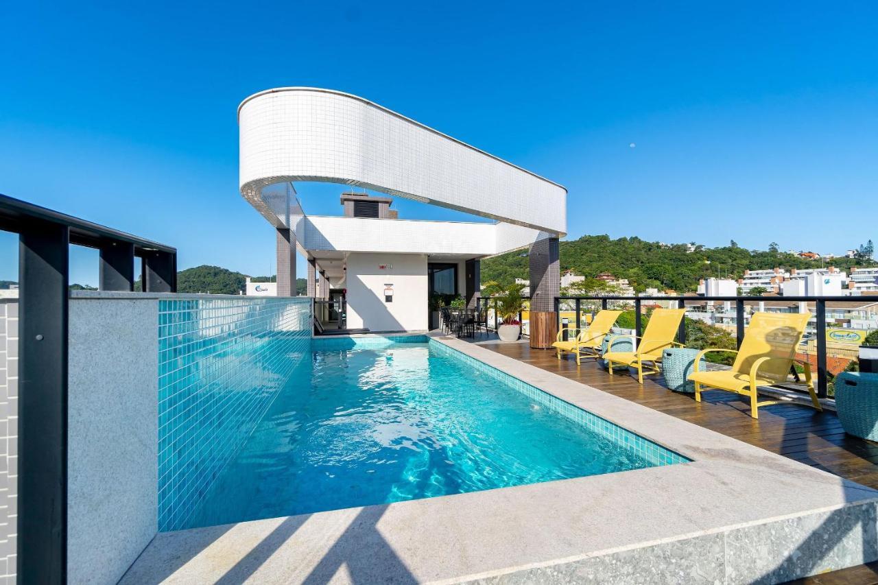 Confortavel Loft Em Condominio Com Piscina Bombinhas Buitenkant foto
